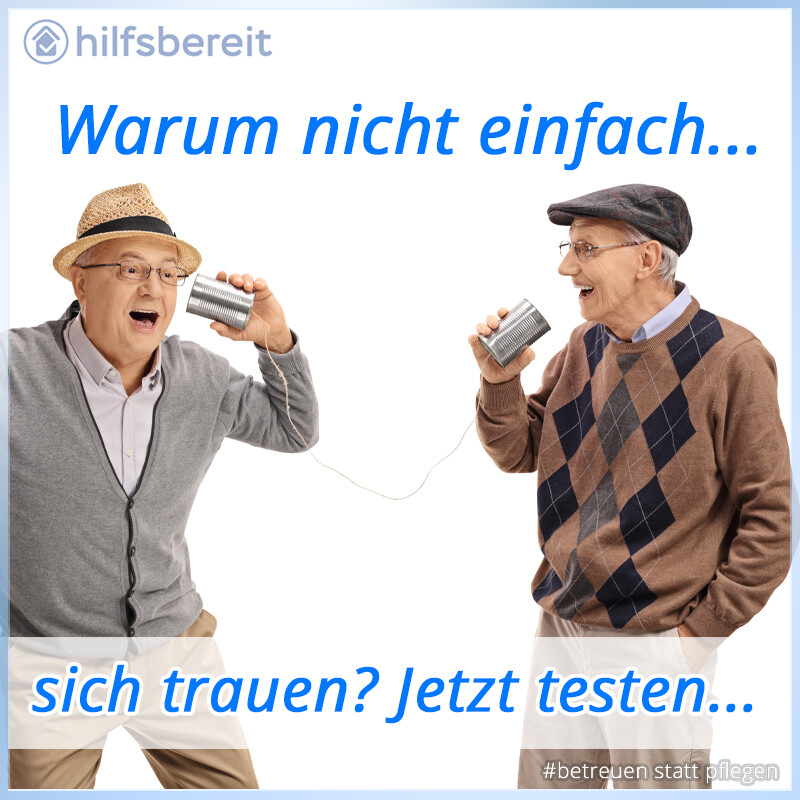 Pflege und Pflegedienste durch haushaltsnahen Dienstleistungen erleben