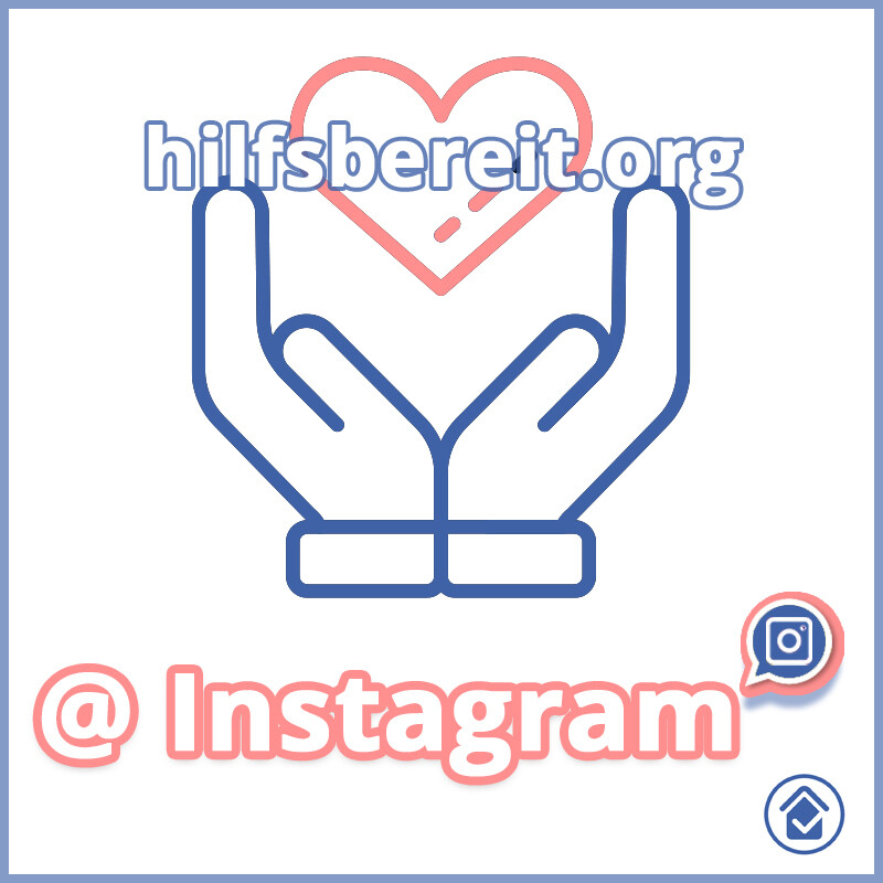 hilfsbereit.org - Dienstleistung und Profil Logo Instagram inkl. Link